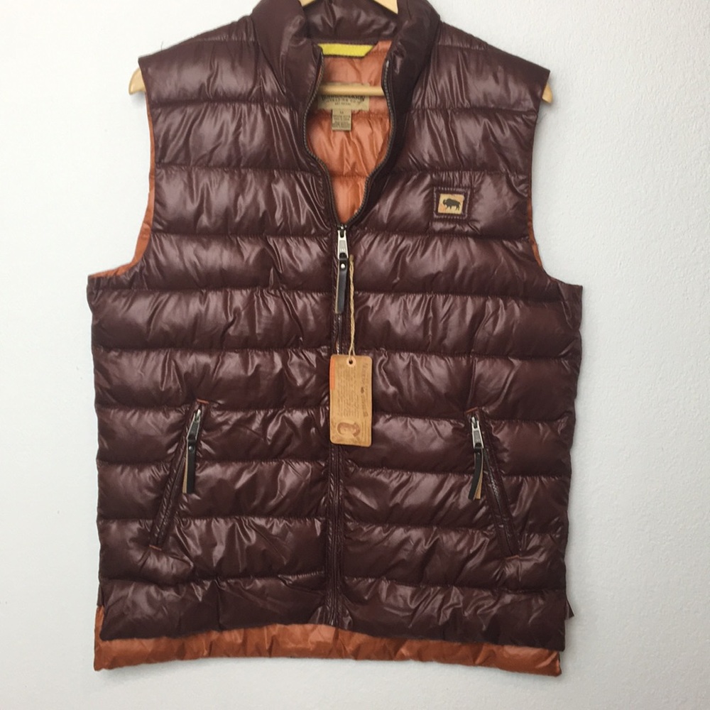 Buffalo Jackson Trading Company Brown Vest